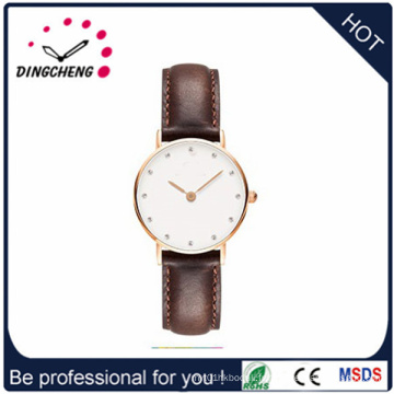 Matériau en alliage design simple Diamond Watch for Ladies (DC-1087)